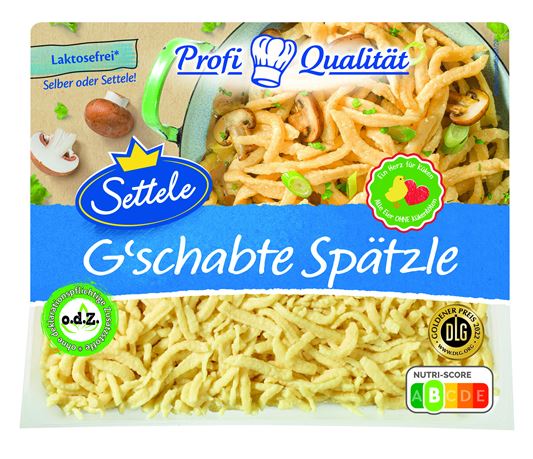 Settele Angebot KW47-48 Settele Spätzle geschabt